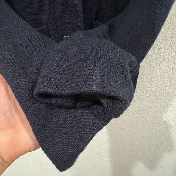 Baldwin Wool Blend Knit Buttoned Front Pockets Preppy Blazer Size Small - Picture 6 of 16